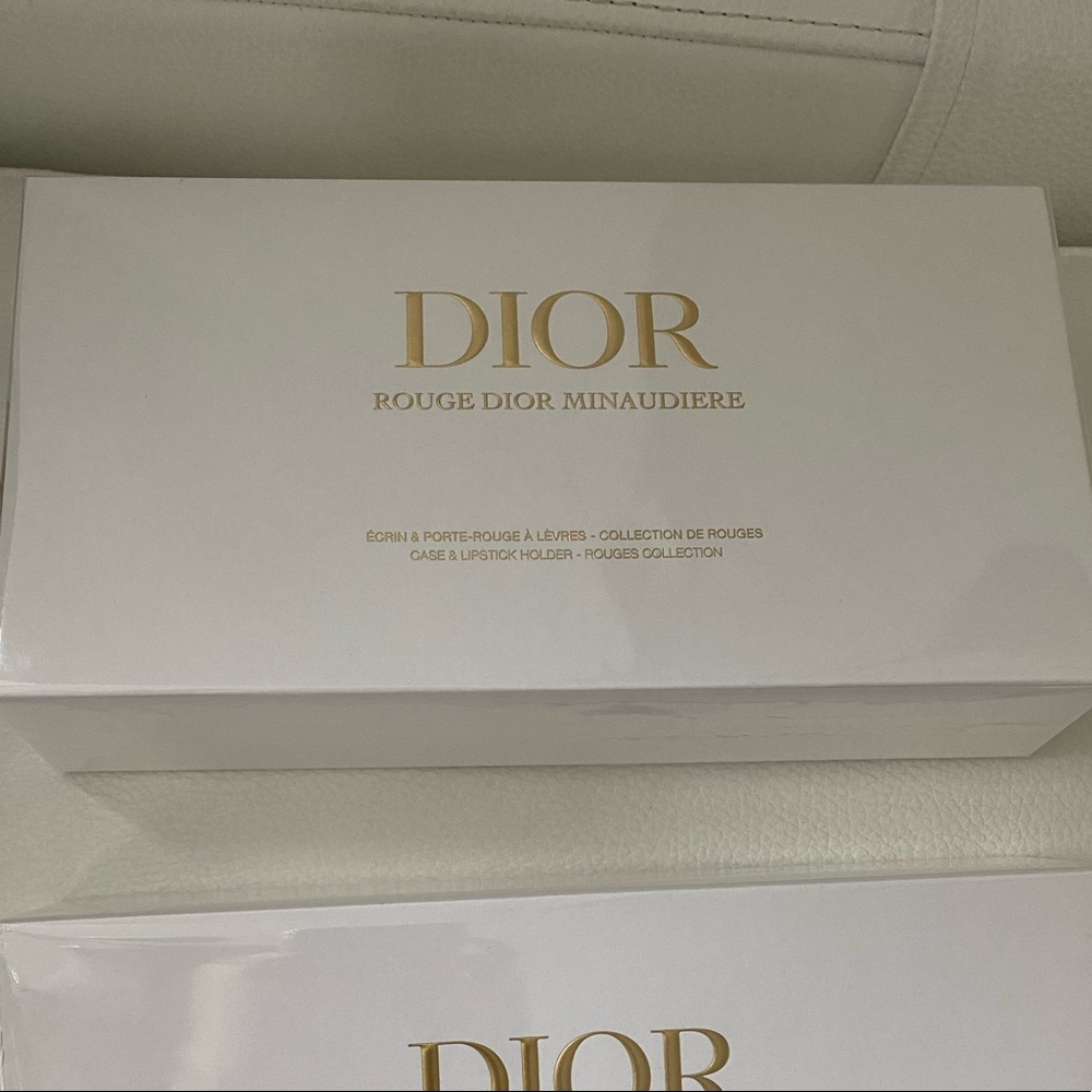 Golden crossbody mini clutch & Lipstick case - ROUGE DIOR - ATELIER OF DREAMS - Picture 6 of 6